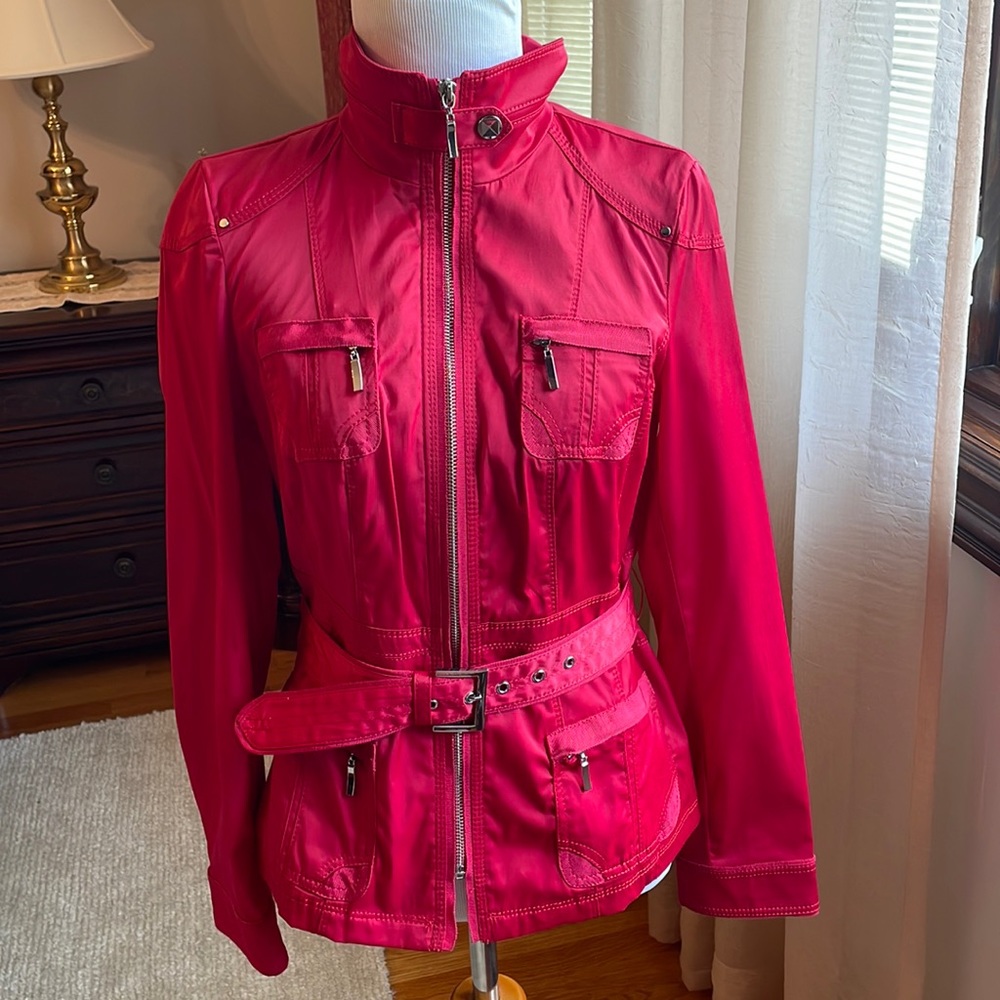 Red jacket